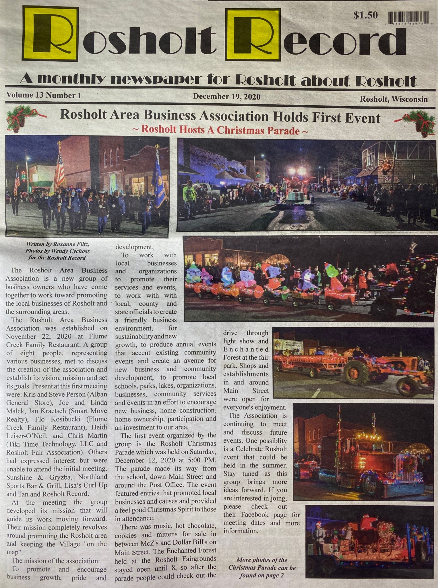 Rosholt Area Business Association in the News Rosholt Area Business