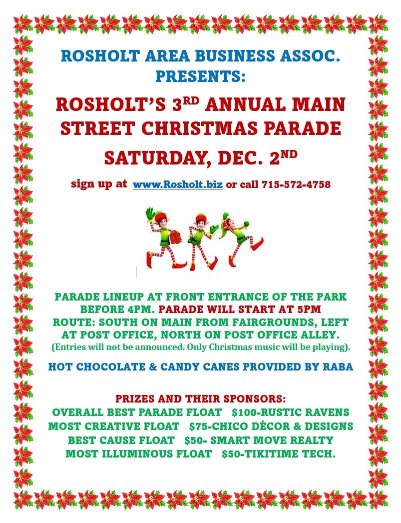 Parade Rosholt Area Business Association